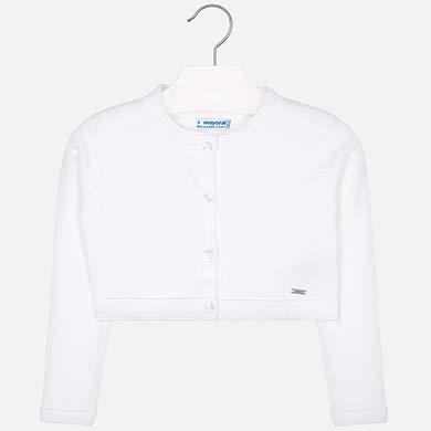 White Cardigan